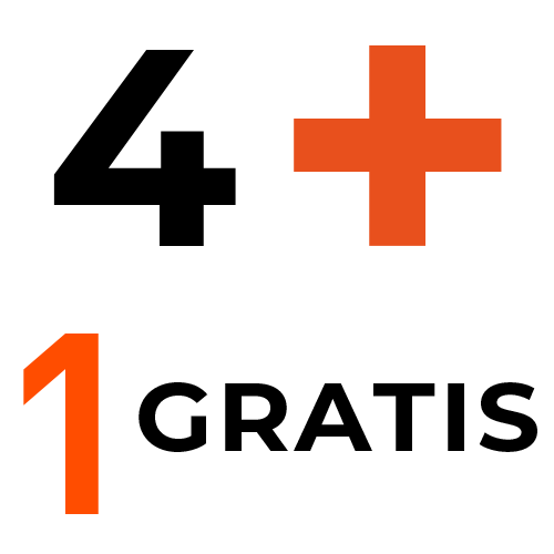 4 + 1 gratis