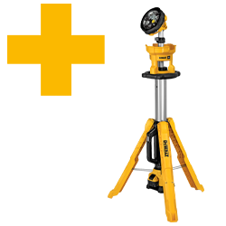 DeWALT lampen actie DCL079