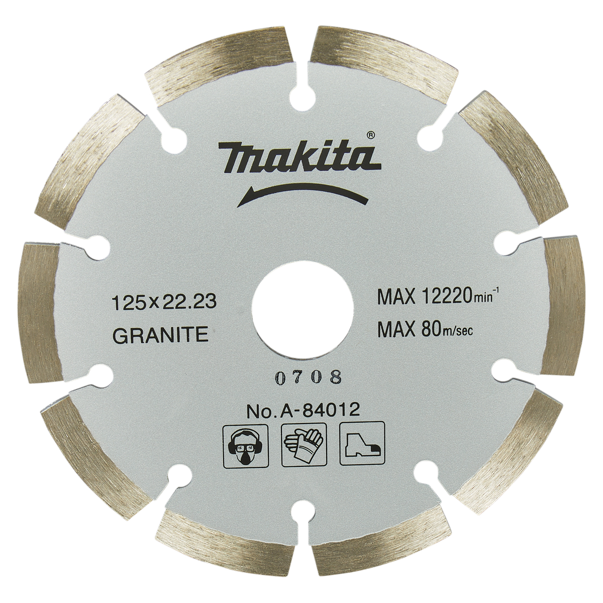 Makita A-84012 Diamantschijf | 125 x 22,23 x 2,0 mm | + reduceerring 20 mm
