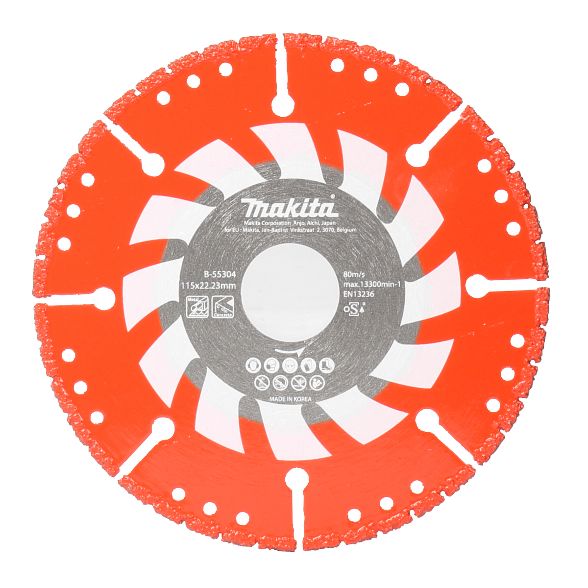 Makita B-55304 Diamantschijf Rescue | 115 x 22,23 x 2,8 mm