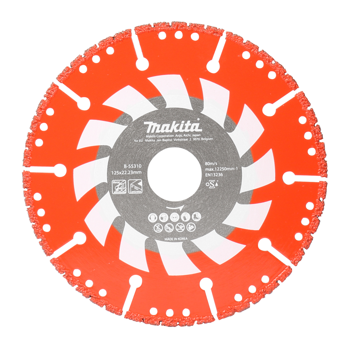 Makita B-55310 Diamantschijf Rescue | 125 x 22,23 x 2,8 mm