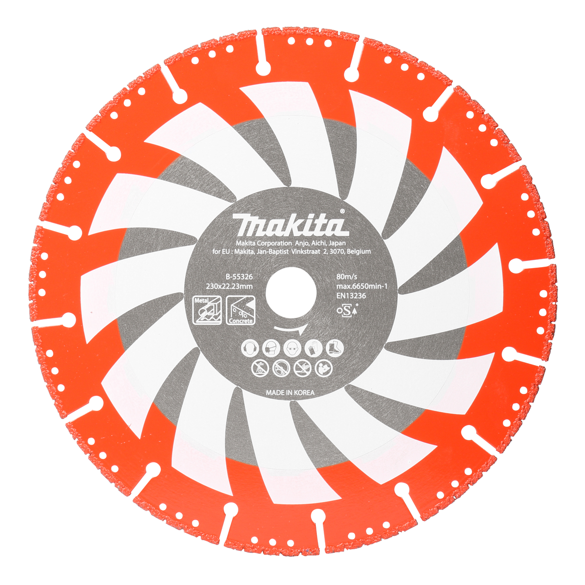 Makita B-55326 Diamantschijf Rescue | 230 x 22,2 x 3,1 mm