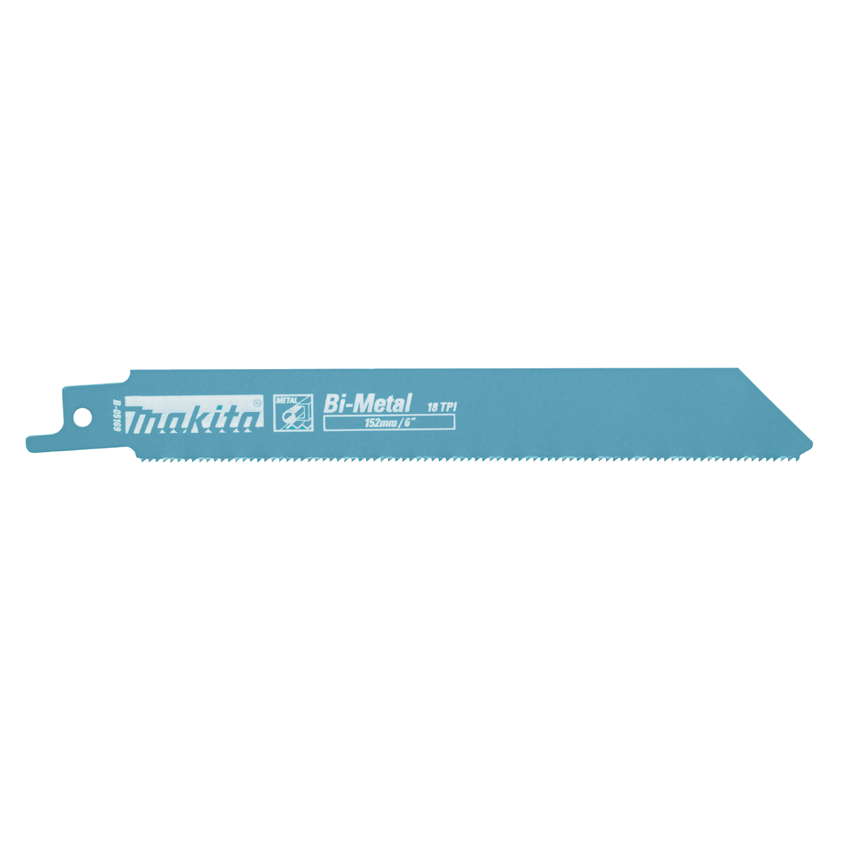 Makita B-05169-25 Reciprozaagblad Staal 132mm