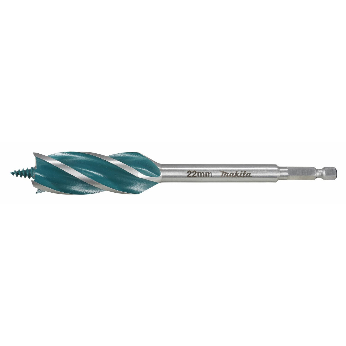 Makita E-26674 4-snijder houtboor 22x165mm