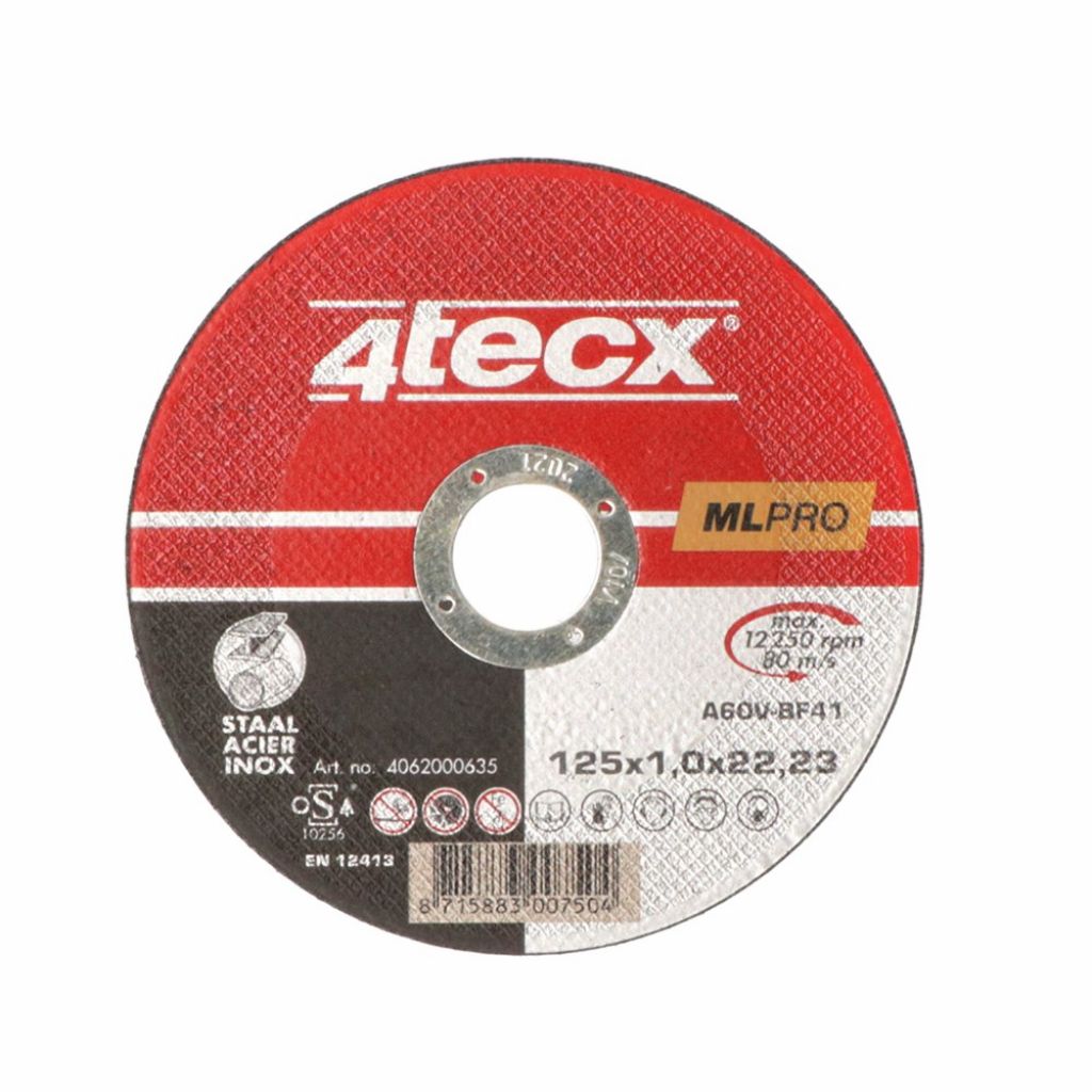 4tecx Doorslijpschijf Mega-Line A30S BF41 180 x 2,5 x 22,23mm - 4062000547