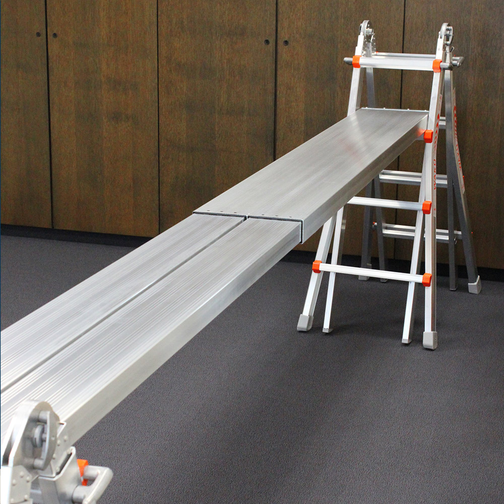 Waku Telescopische werkbrug 28 x 205-350cm - 1413800123 afbeelding