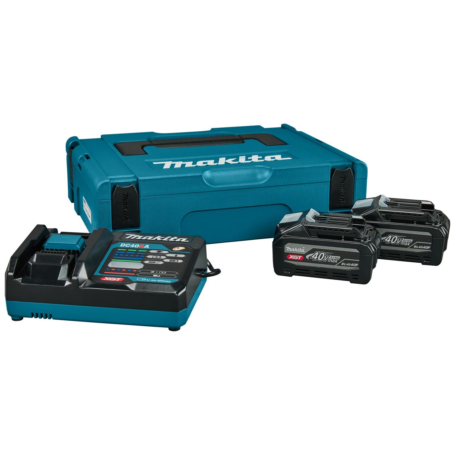 Makita Accu Starterset XGT DC40RA 2x BL4040F