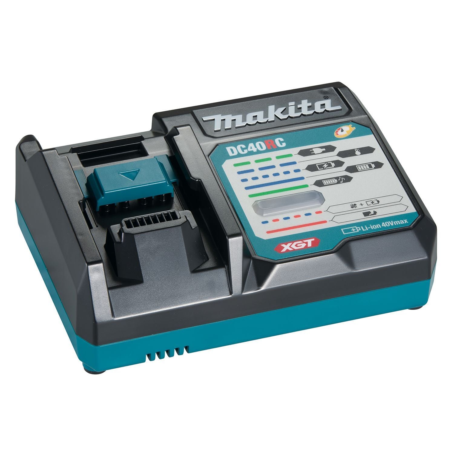 Makita DC40RC Oplader XGT 40V Max - 191M90-3 afbeelding 1