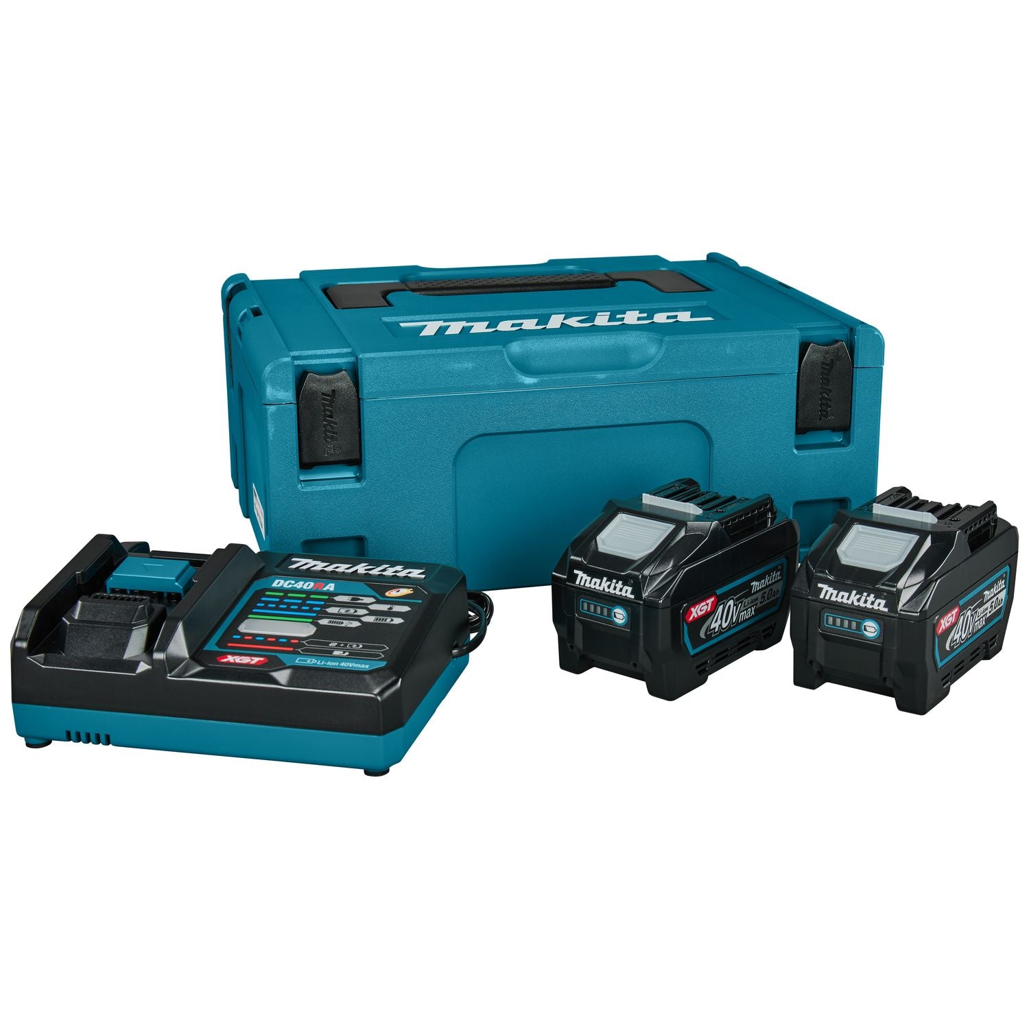 Makita Accu Starterset XGT DC40RA 2x BL4050F