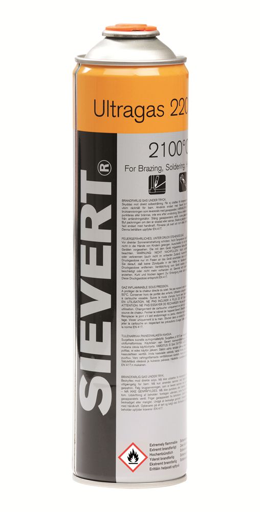 Sievert Gaspatroon Ultragas 380ml - 220583 afbeelding