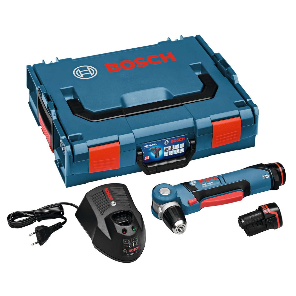 Bosch Professional PRO GWB 12V-10 Accu haakse boormachine 12V in L-Boxx
