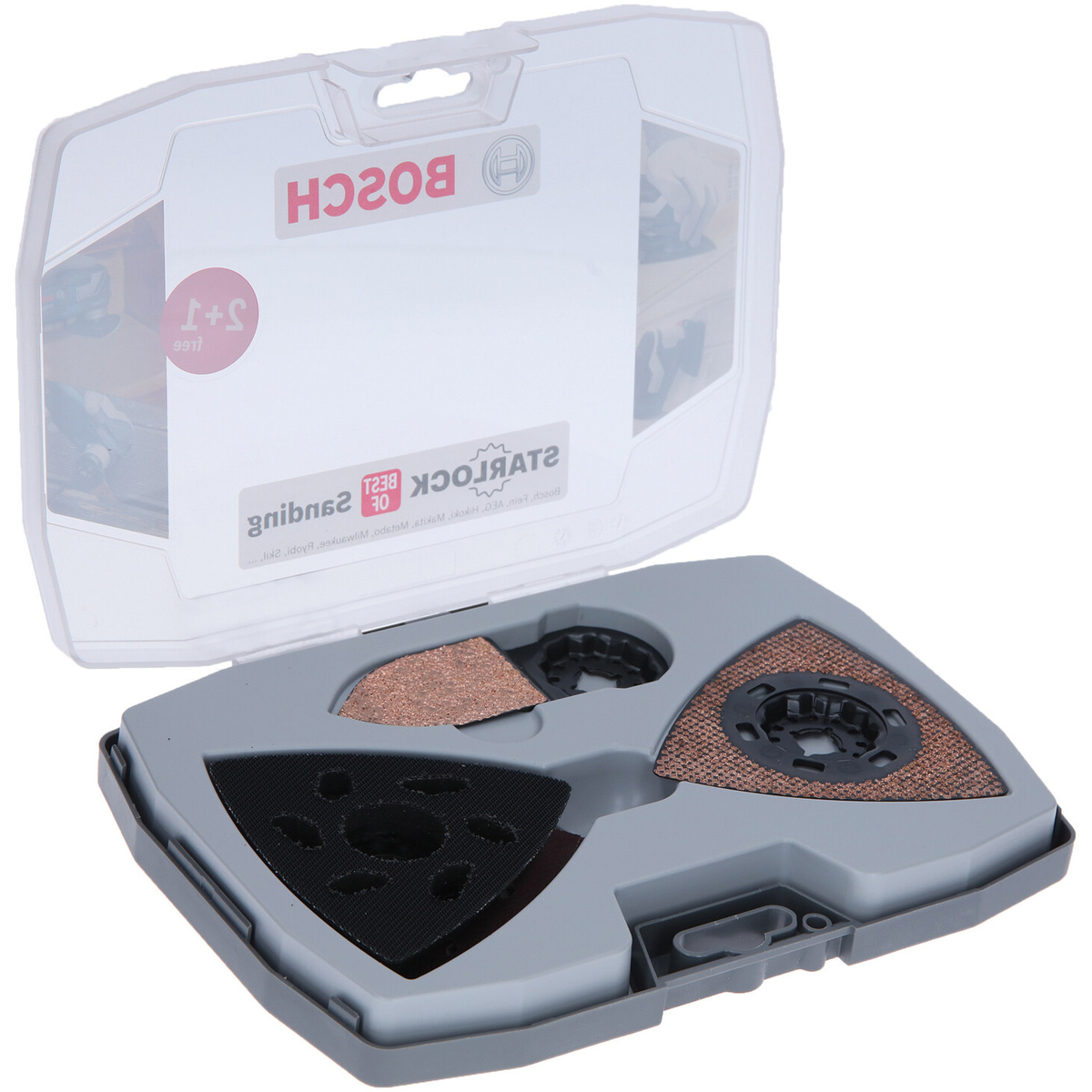 Bosch Professional Best of Starlock Sanding multitoolzaagbladenset 6-delig - 2608664133
