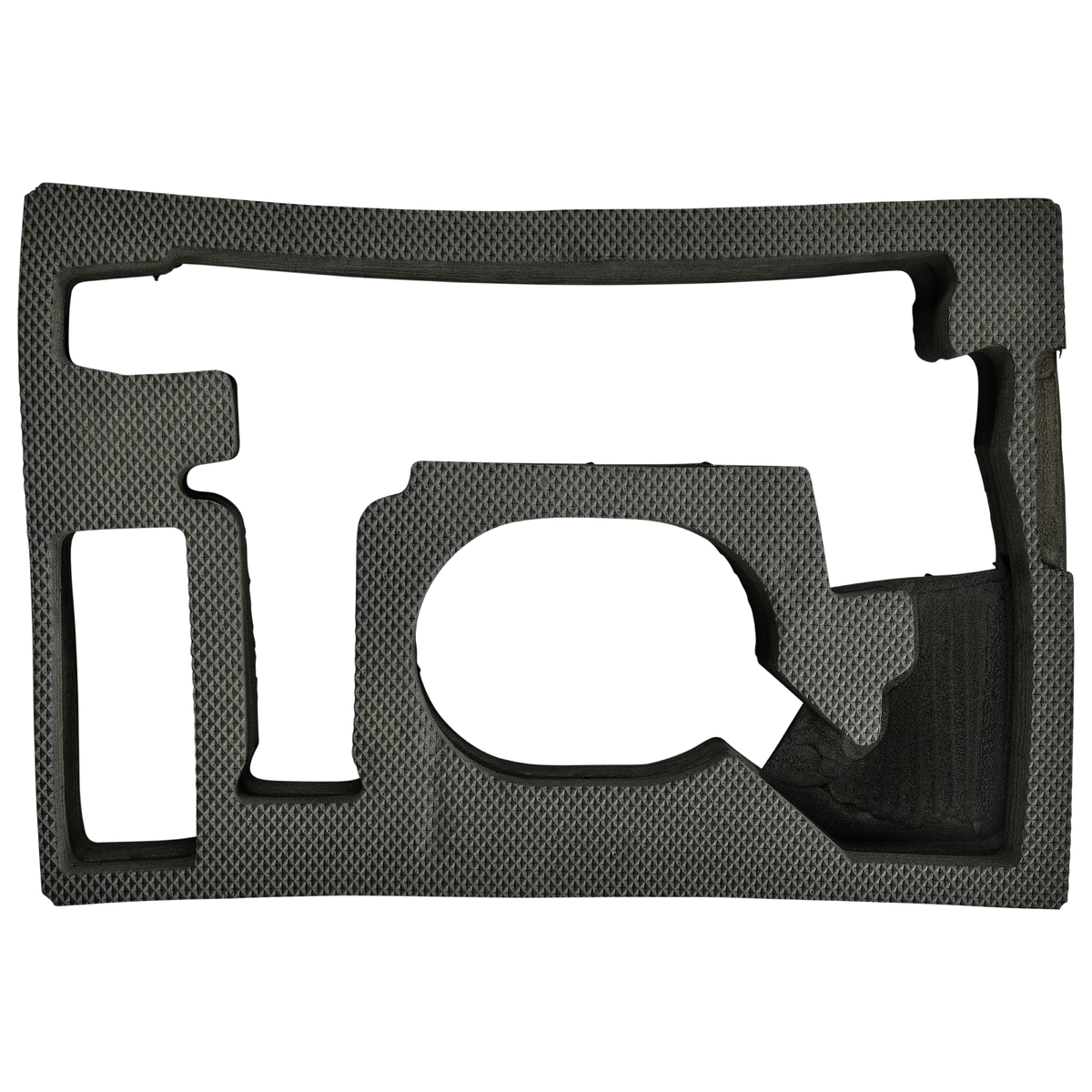 Makita 837444-9 Kofferinzet/inlay aluminium koffer zilver boven