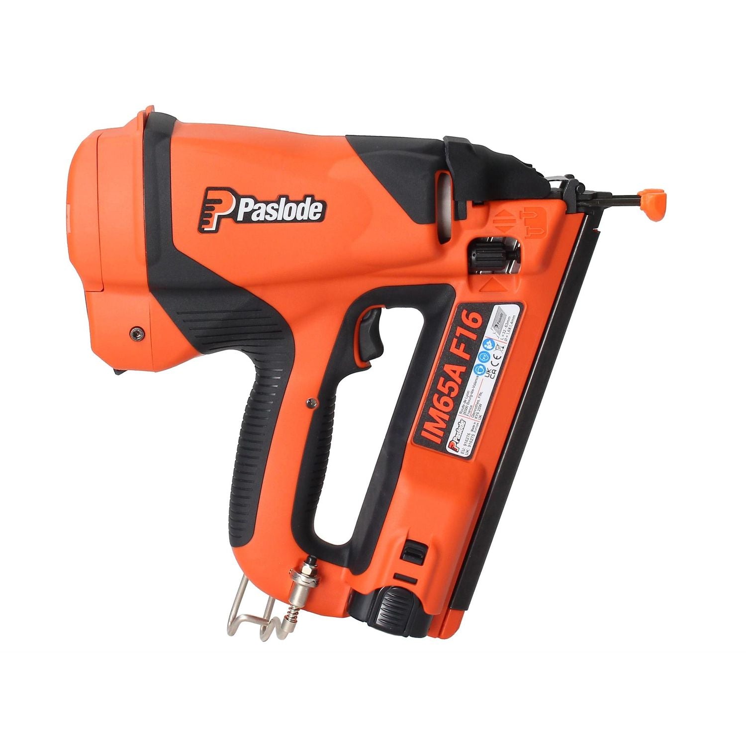 Paslode IM65A F16 Afwerknagelapparaat op gas voor 20° afwerknagels - 916276 afbeelding