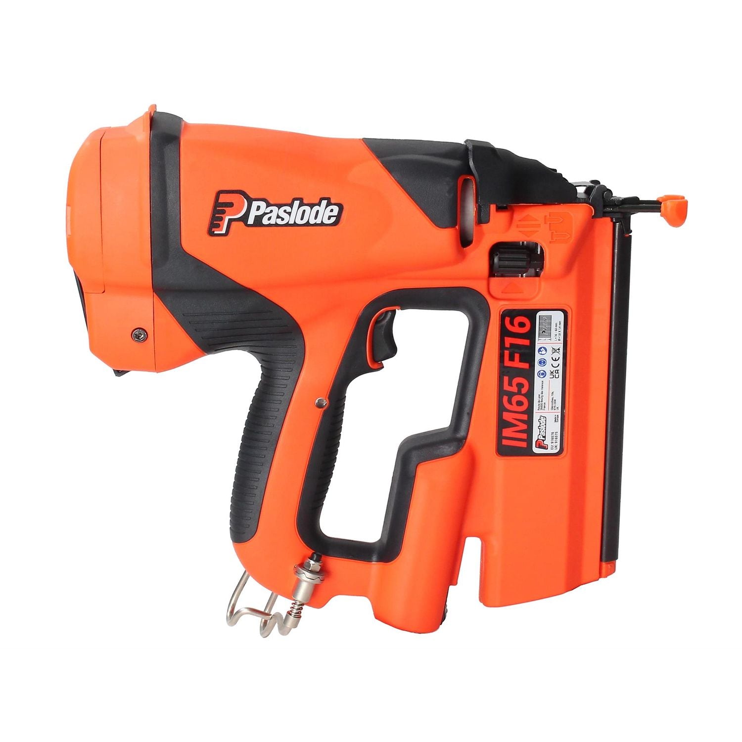 Paslode IM65 F16 Afwerknagelapparaat op gas voor rechte afwerknagels - 916576 afbeelding