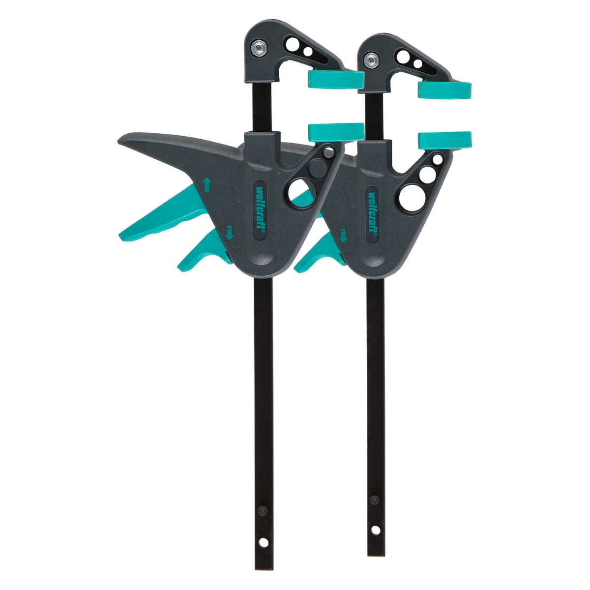 Wolfcraft EHZ Eenhandslijmtang/spreider 110/40mm VE=2 - 3455100 afbeelding