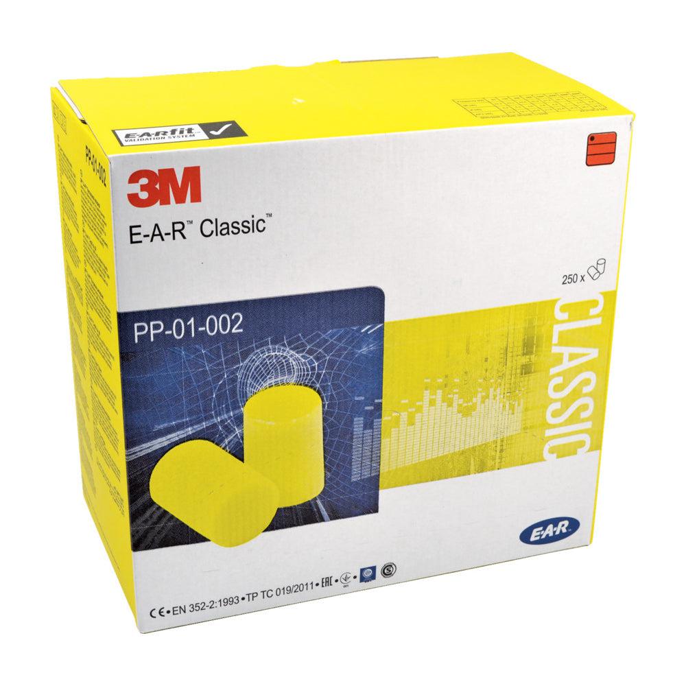 3M Ear Classic Oorplug Geel 28dB VE=250 Paar - PP-01-002 afbeelding