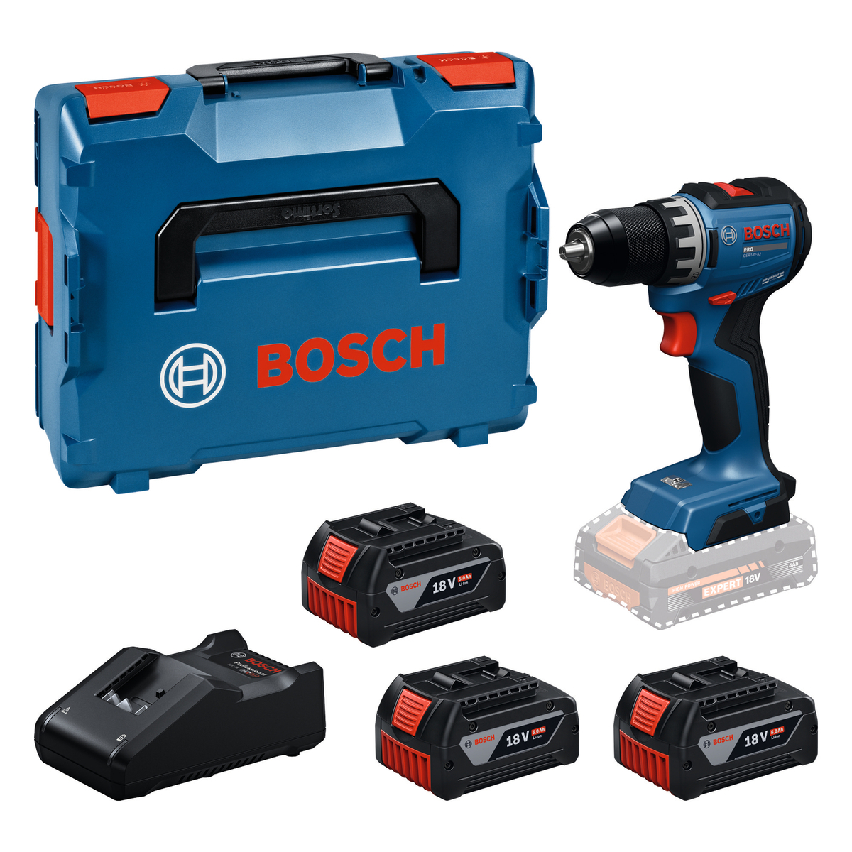 Bosch Professional GSR 18V-52