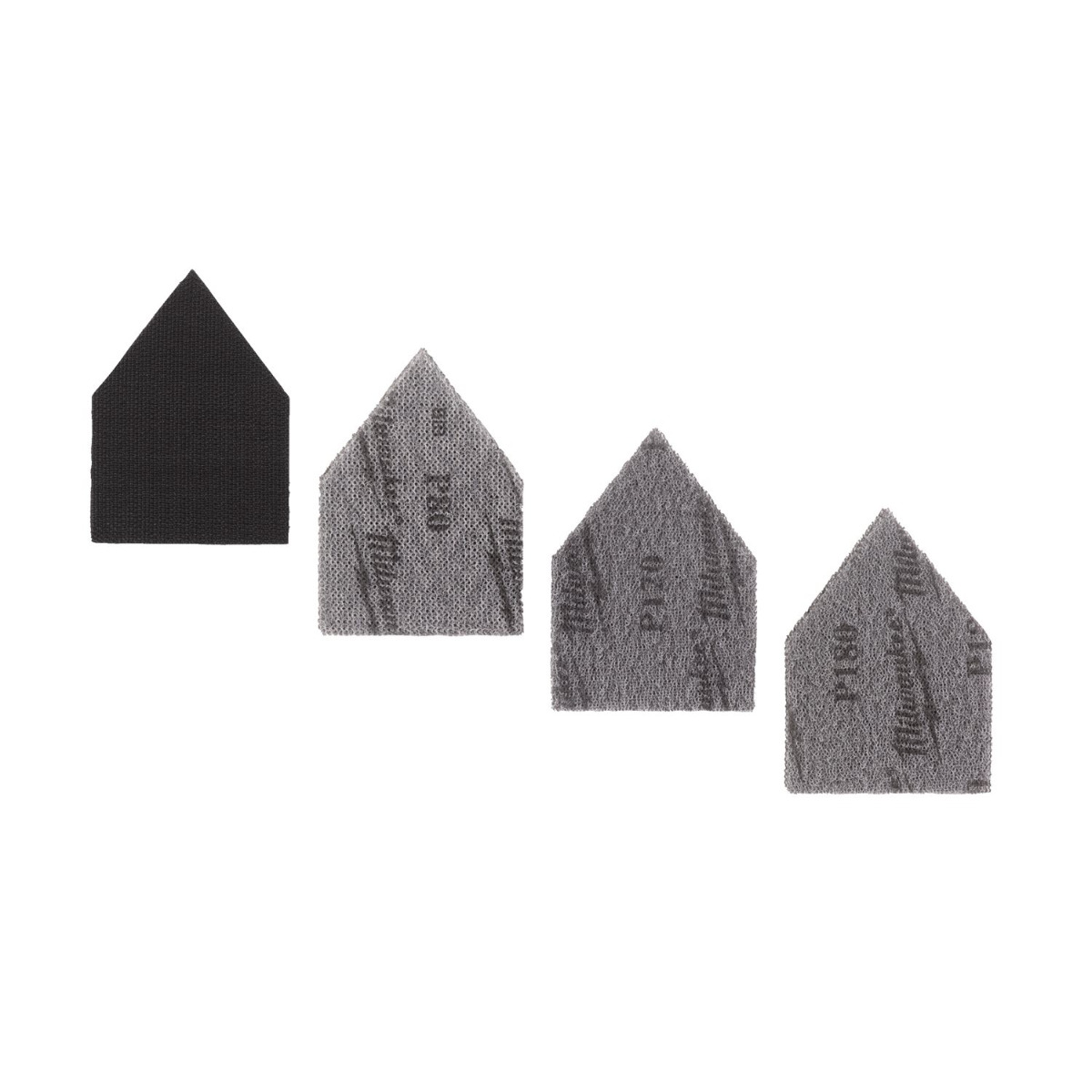 Milwaukee Delta schuurgaasset G80 x4, G120 x4, G180 x4 + 1x pad saver voor M12 FDSS - 4932501322