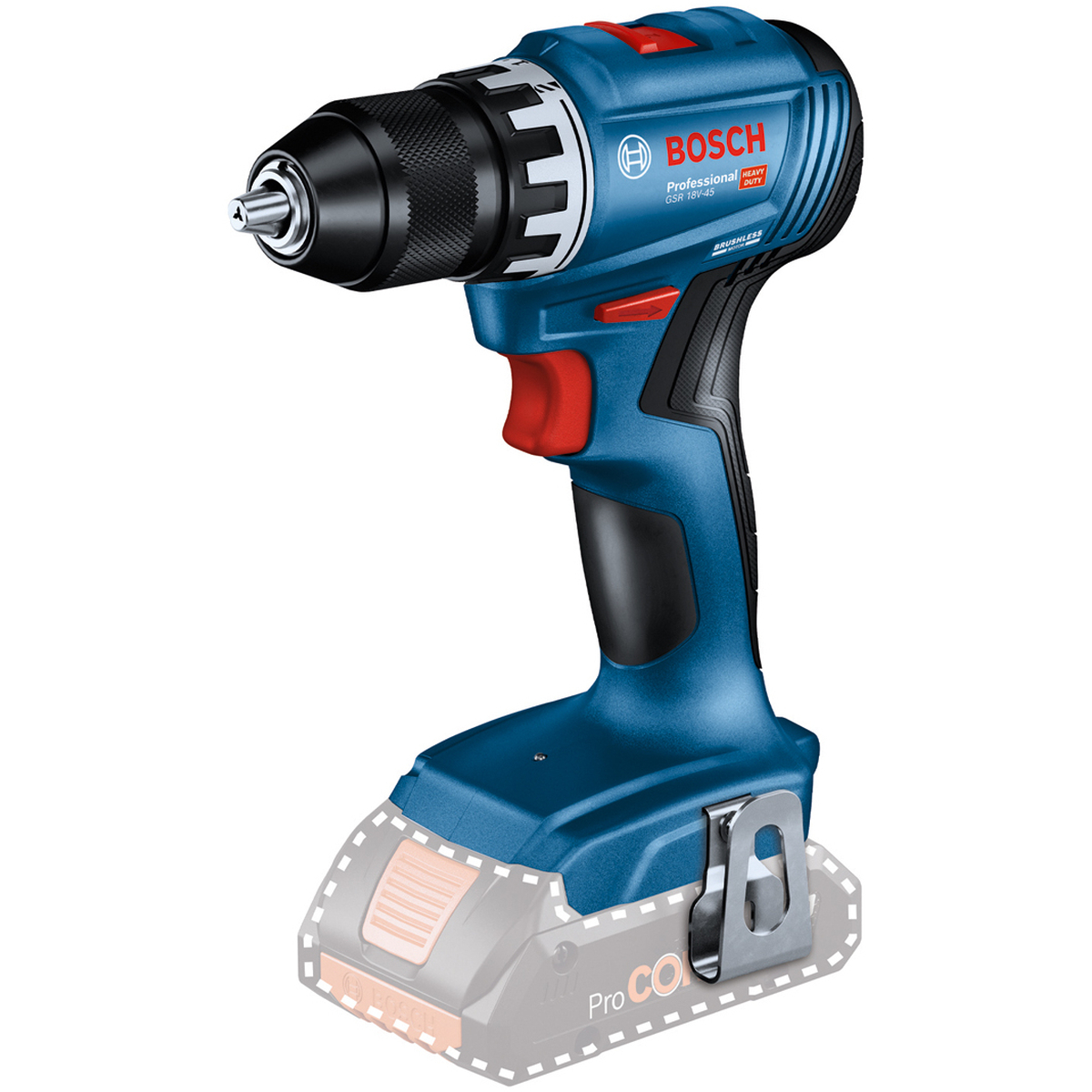 Bosch Professional GSR 18V-45 – Basic Body