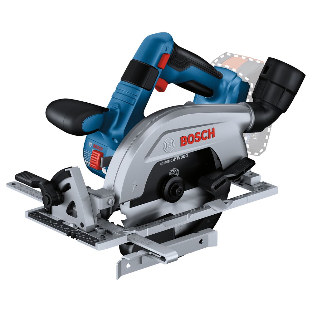 Bosch Professional GKS 18V-57-2 L Accu Cirkelzaag 165mm 18V Basic Body - 06016C1100