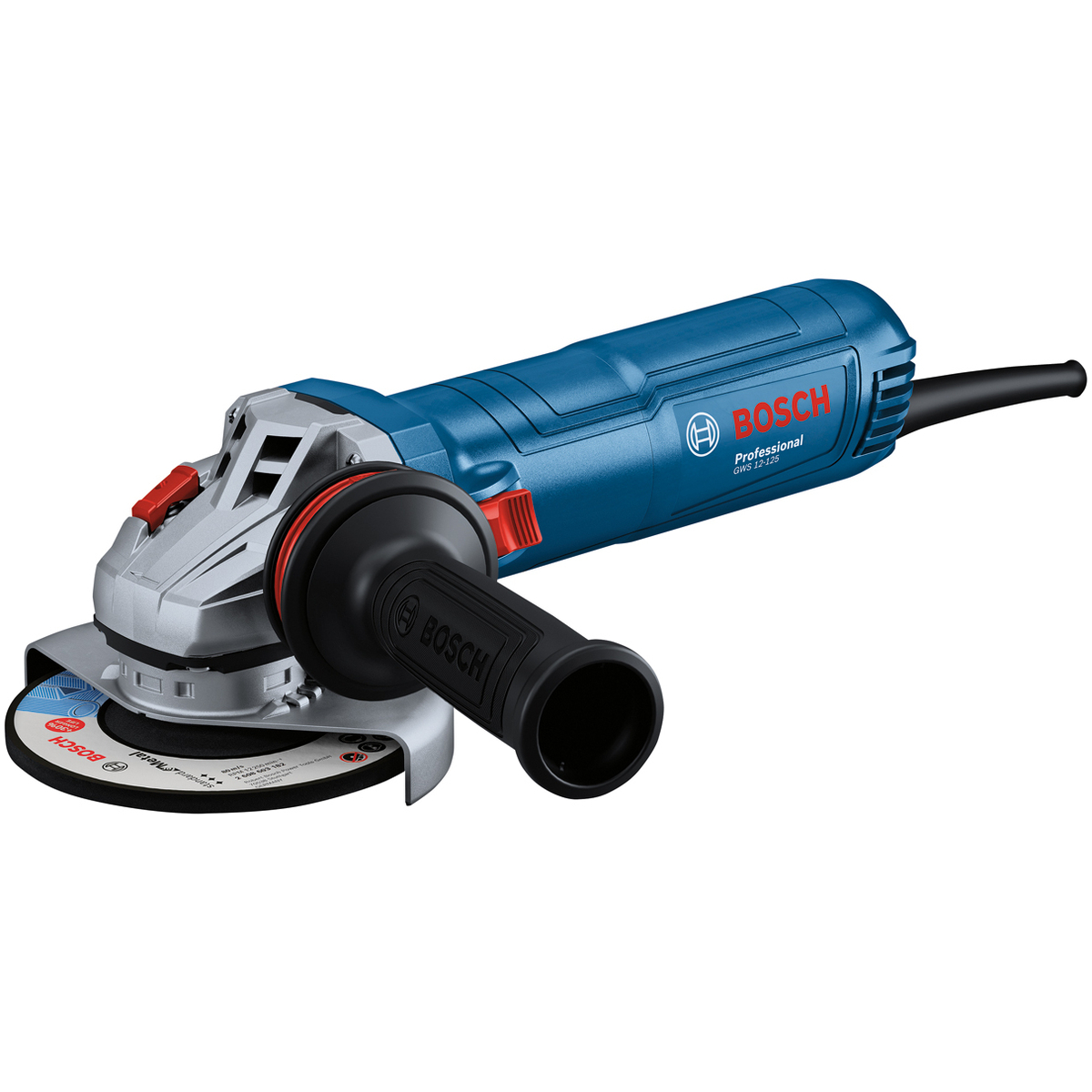 Bosch Professional GWS 12-125 – 125 mm 1200W + Vibration Control-handgreep