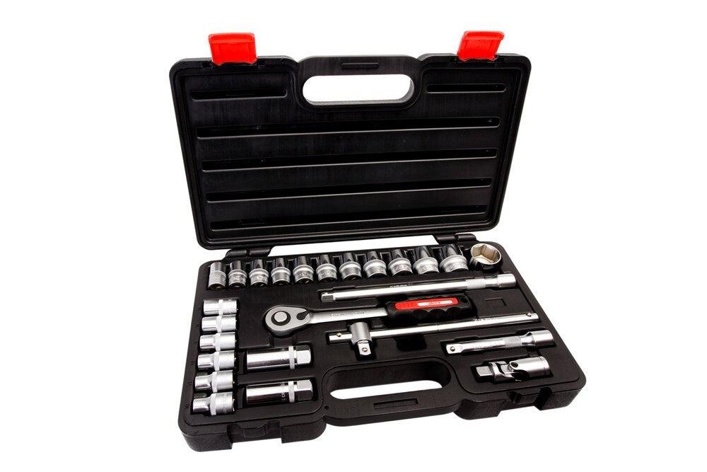4tecx Dopsleutelset 1/2" 25-delig - 4080200133