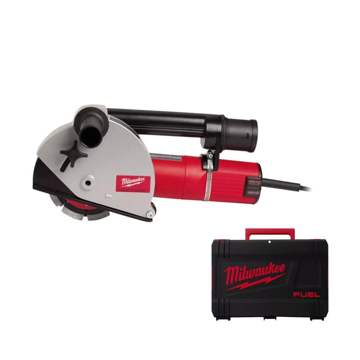 Milwaukee WCE 30 Muurgroeffreesmachine 125mm 1500W in koffer - 4933383855
