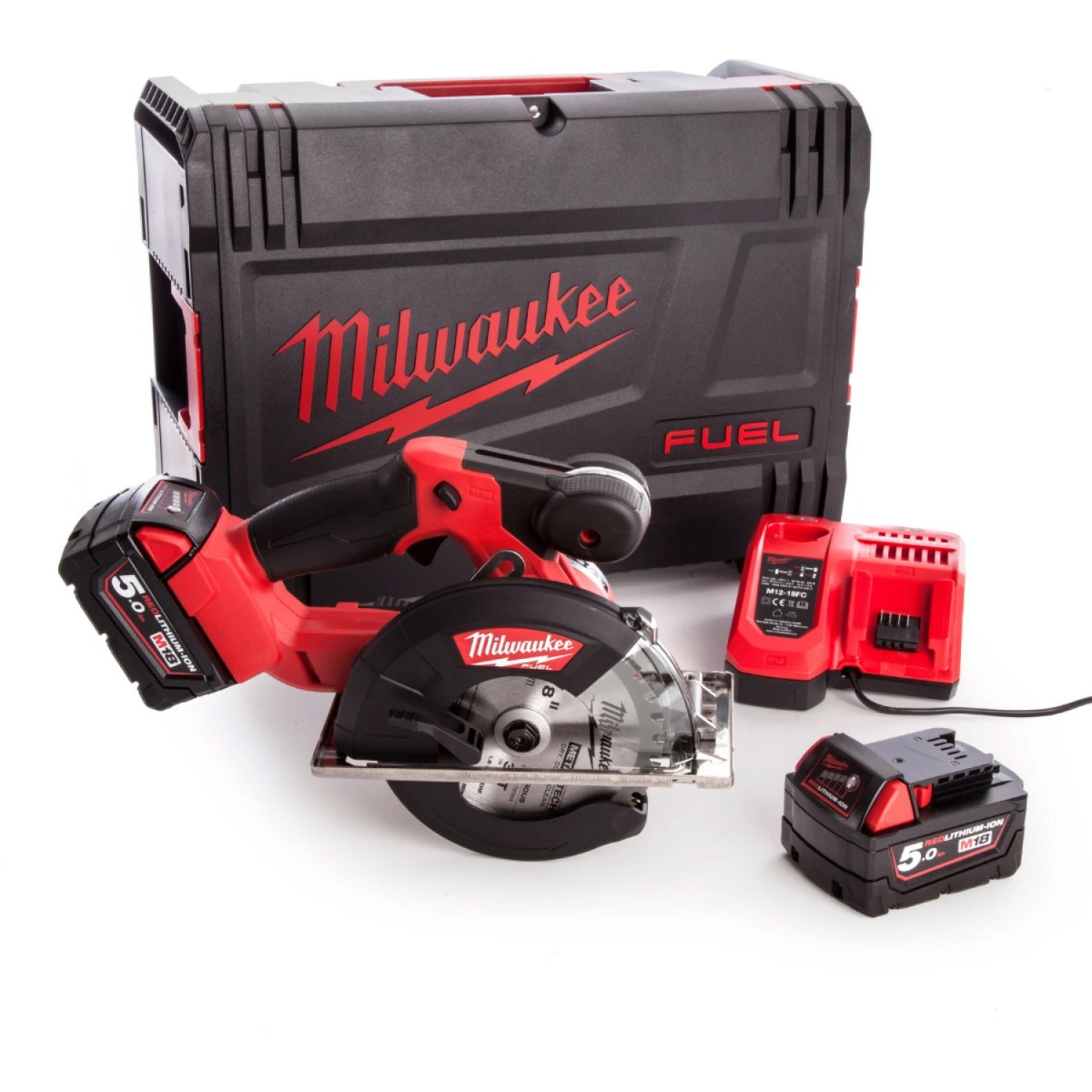 Milwaukee M18 FUEL™ FMCS-502X Accu metaalzaagmachine 150mm 18V 5.0Ah in HD-Box - 4933459193