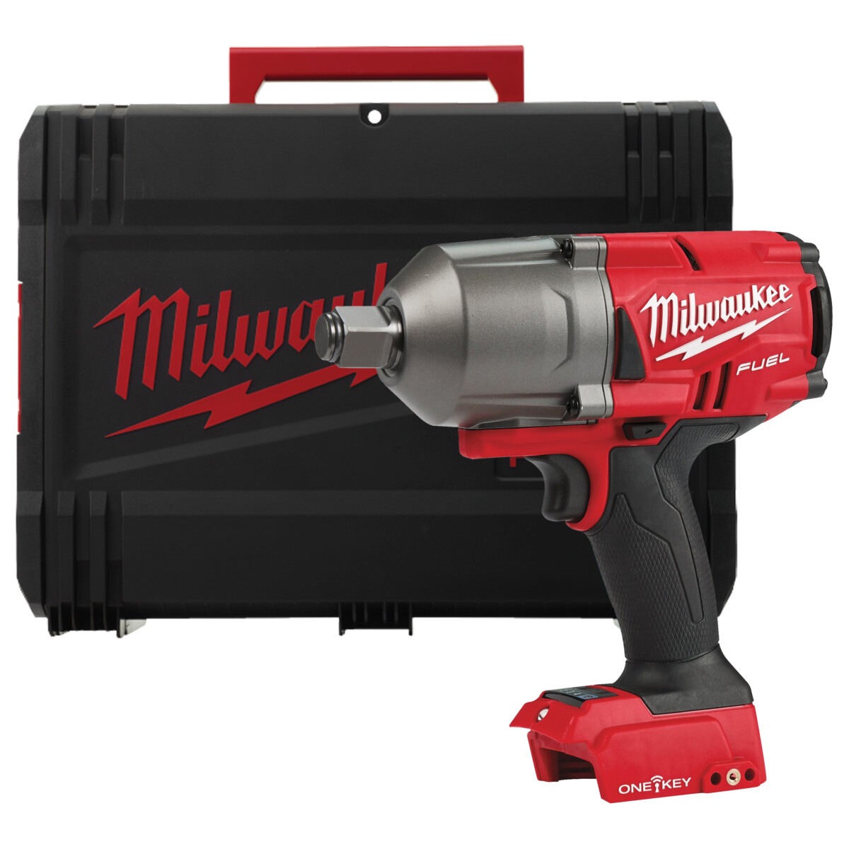 Milwaukee M18 FUEL™ ONEFHIWF34-0X ONE-KEY™ Accu slagmoersleutel 1627Nm 3/4" frictiering 18V Basic Body in HD-Box - 4933459729