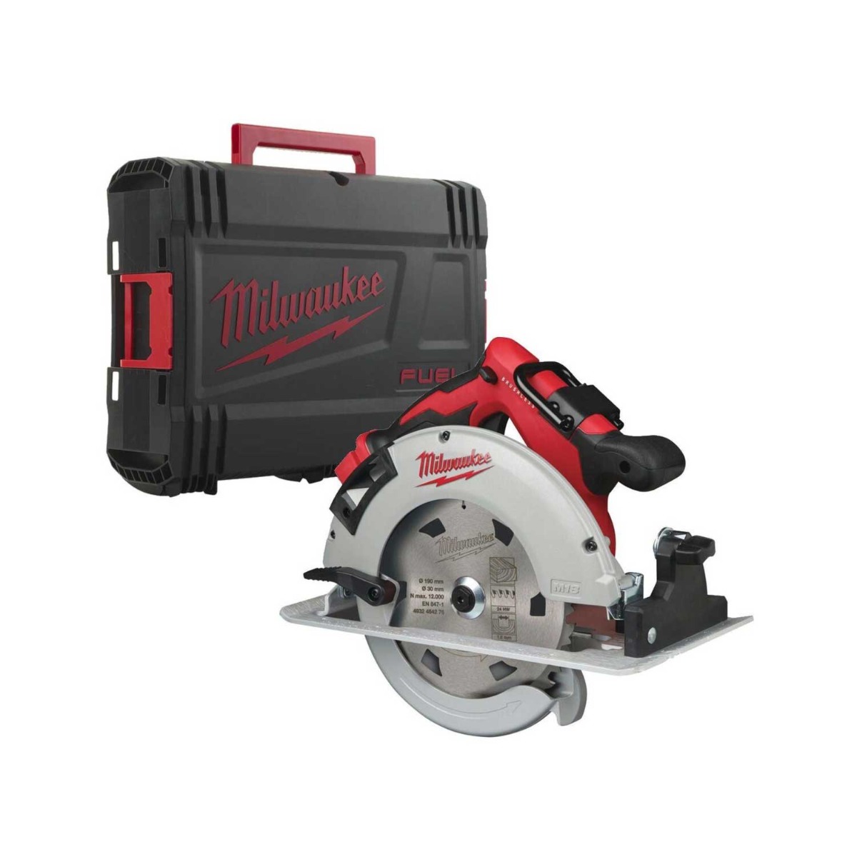 Milwaukee M18 BLCS66-0X Accu Cirkelzaag 190mm 18V Basic Body in HD-Box - 4933464589