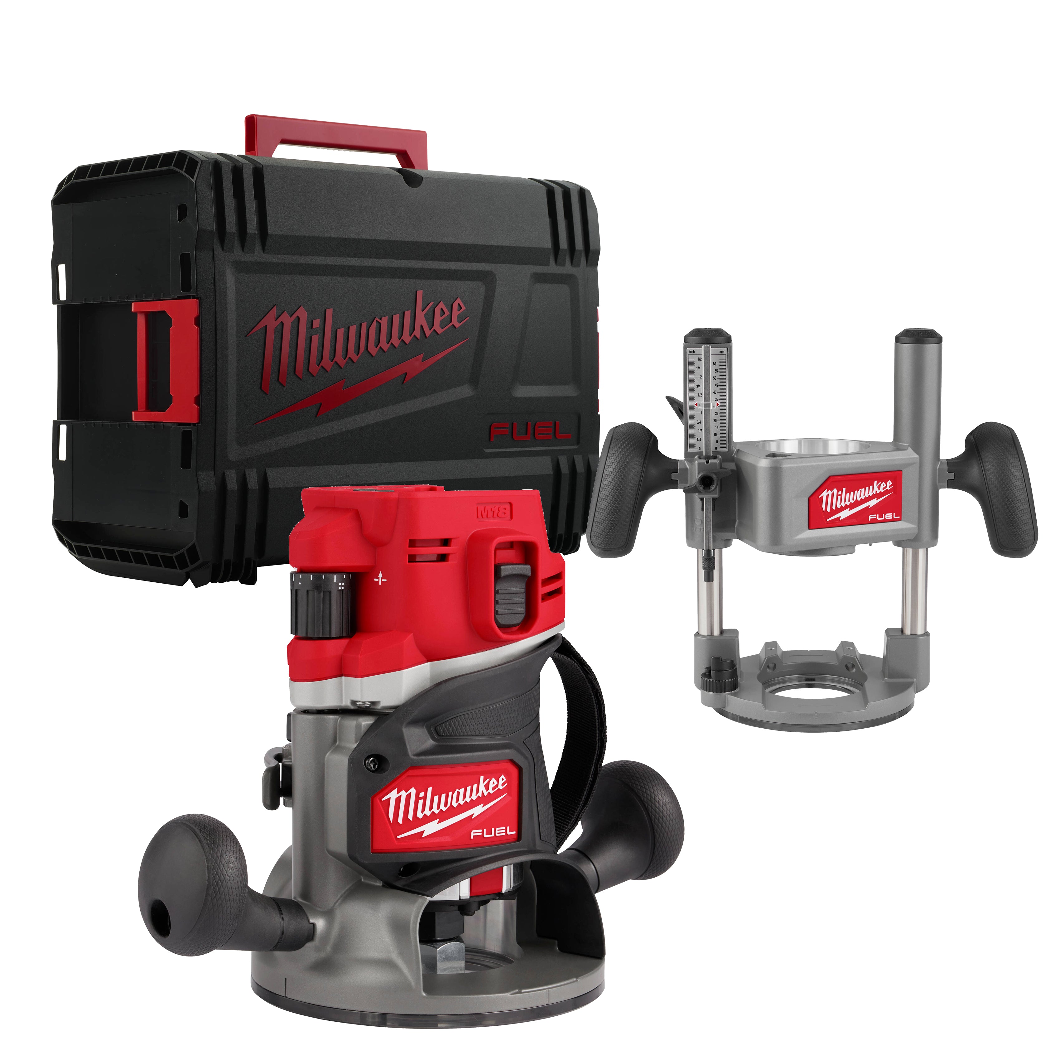 Milwaukee M18 FUEL™ FR12KIT-0P 12mm Accu Boven- en kantenfrees 18V Basic Body in HD-Box - 4933493305 afbeelding