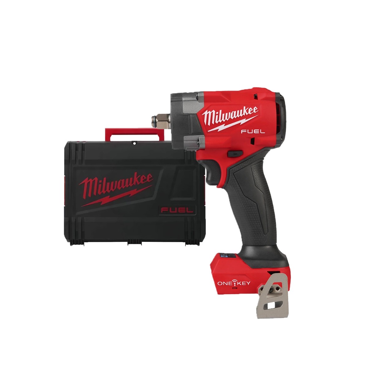 Milwaukee M18 FUEL™ ONEFIW2FC12-0X ONE-KEY™ Accu slagmoersleutel 203Nm 1/2" TORQUE-SENSE™ 18V Basic Body in HD-Box - 4933493412