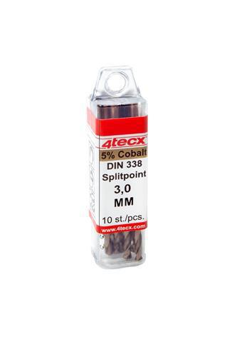 4tecx Metaalboor HSS Cobalt 2mm VE=10 - 4027005773 afbeelding 1