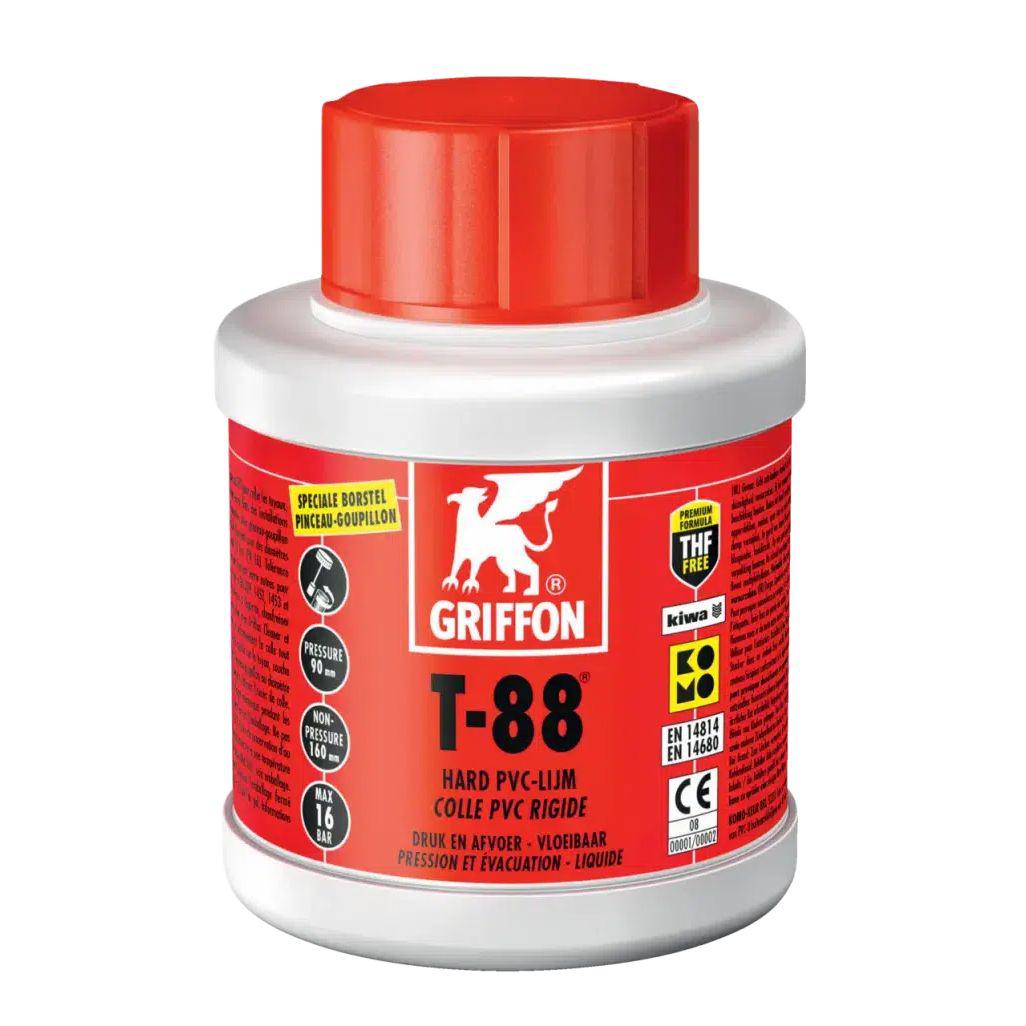 Griffon T-88® PVC-Lijm Flacon 250ml - 6110030 afbeelding