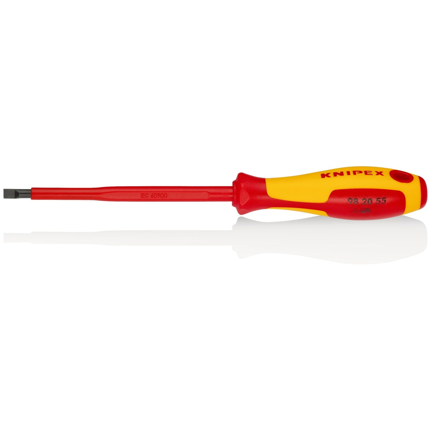 Knipex 98 20 55 Schroevendraaier sleuf 55x10mm VDE afbeelding