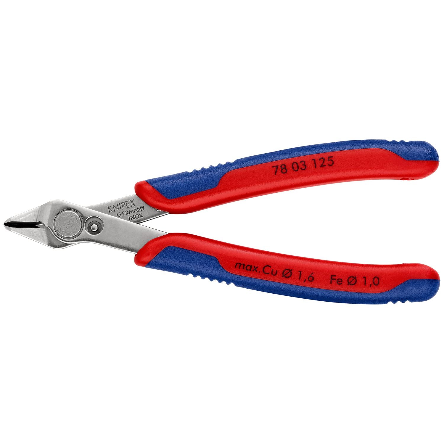Knipex 78 03 125 Electronic Super Knips® Zijsnijtang 125mm | INOX afbeelding