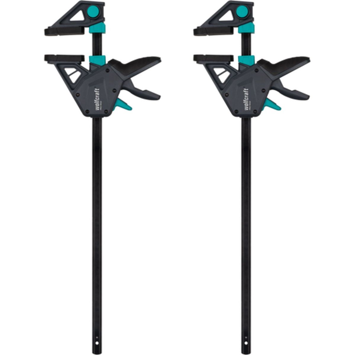 Wolfcraft eenhandklem SET - Lijmklem PRO MAX 450mm - Lijmtang - Snelspanklem - 8662060 afbeelding