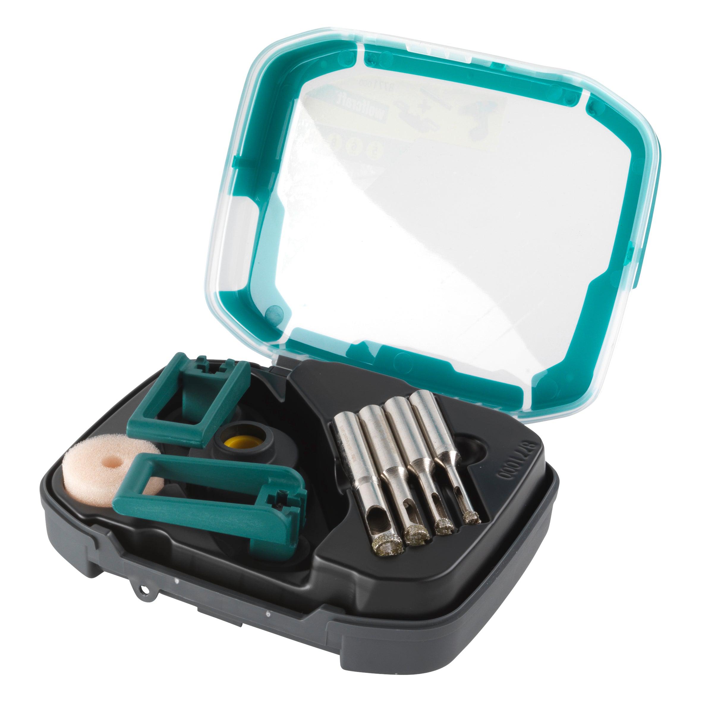 Wolfcraft 5-delige Tegelborenset + Waterreservoir - 8771000 afbeelding