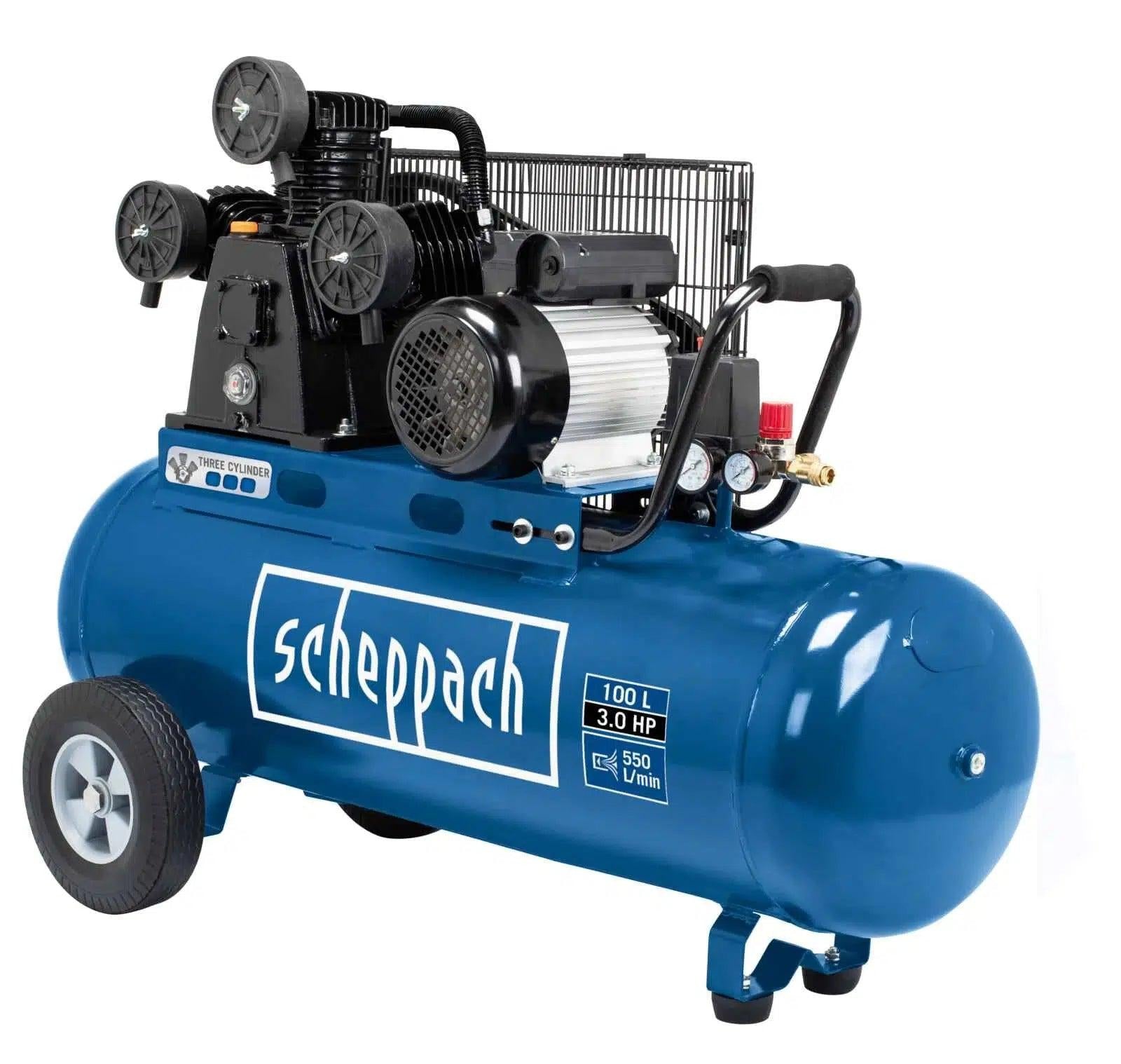 Scheppach Compressor HC550TC 100L 10 bar 230V - 5906147901 afbeelding