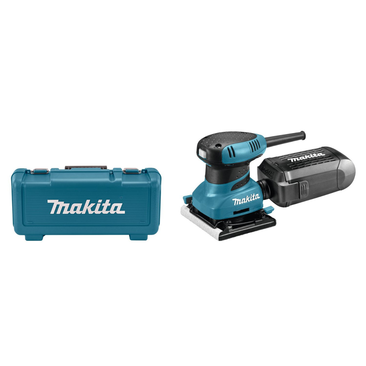 Makita BO4556K Handpalm vlakschuurmachine 230V in koffer