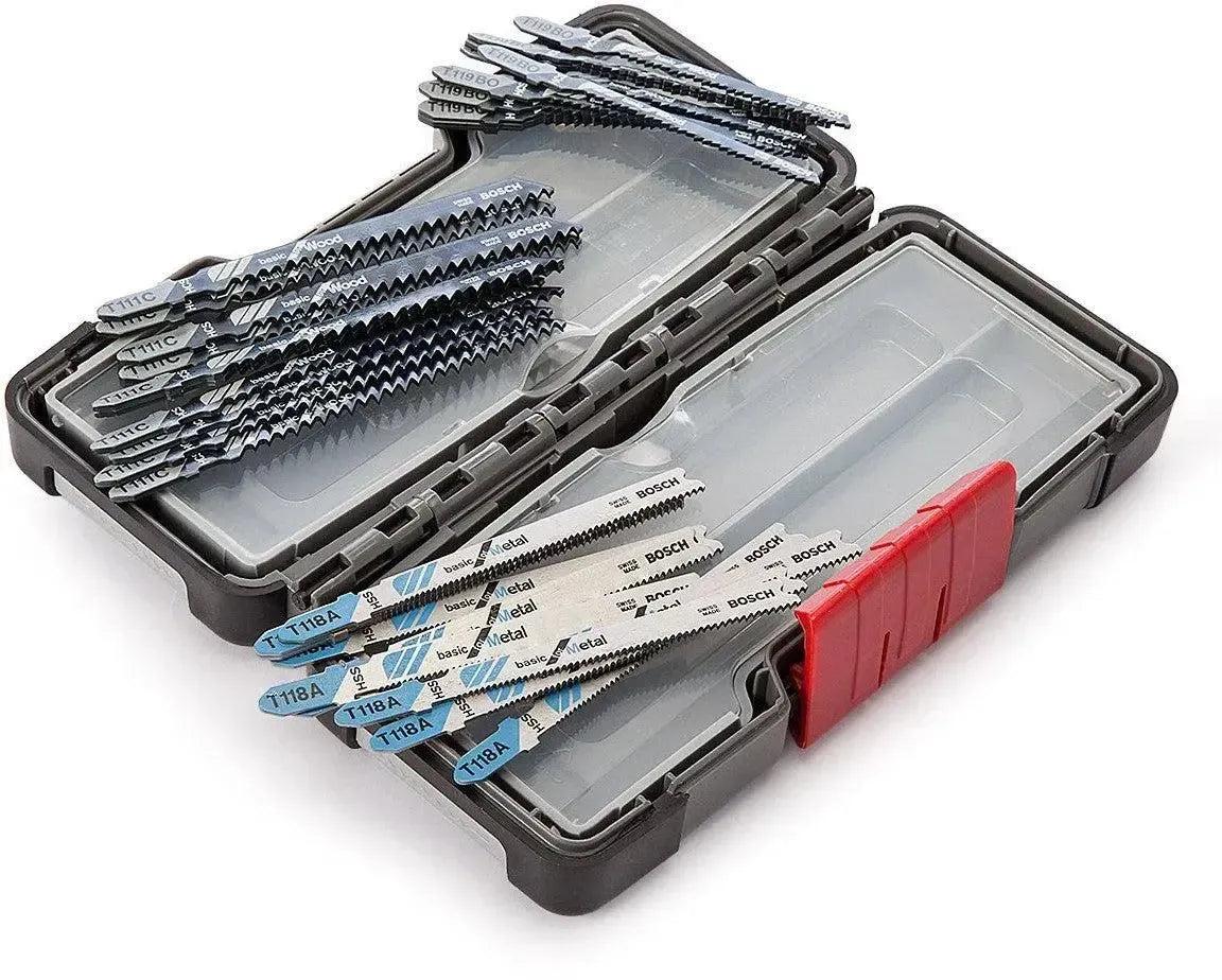 Bosch Professional Decoupeerzaagbladenset 30-delig voor Hout en Metaal in ToughBox - 2607010903