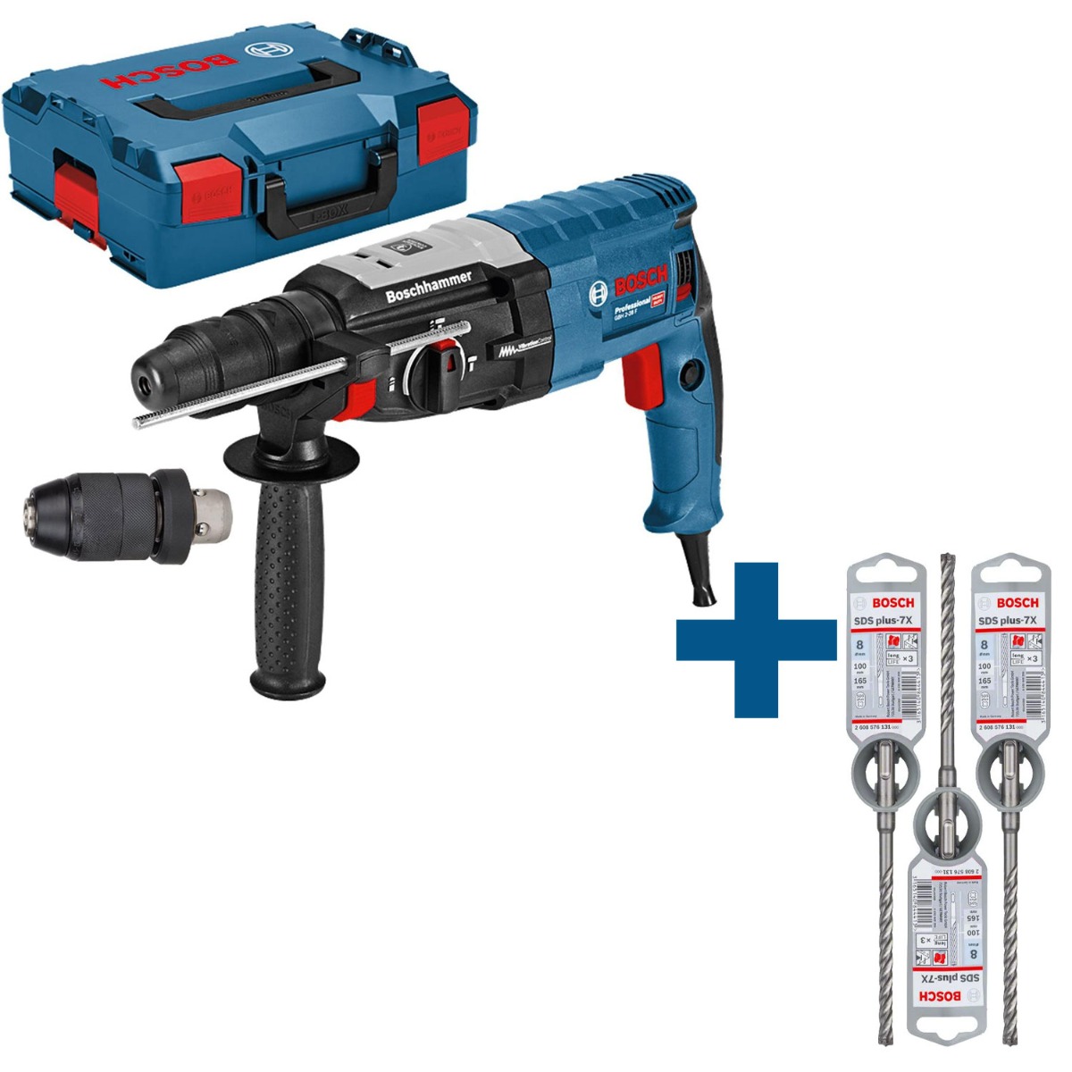 Bosch Professional GBH 2-28 F Boorhamer SDS Plus 3.2J 880W in koffer - 0611267600 afbeelding 1