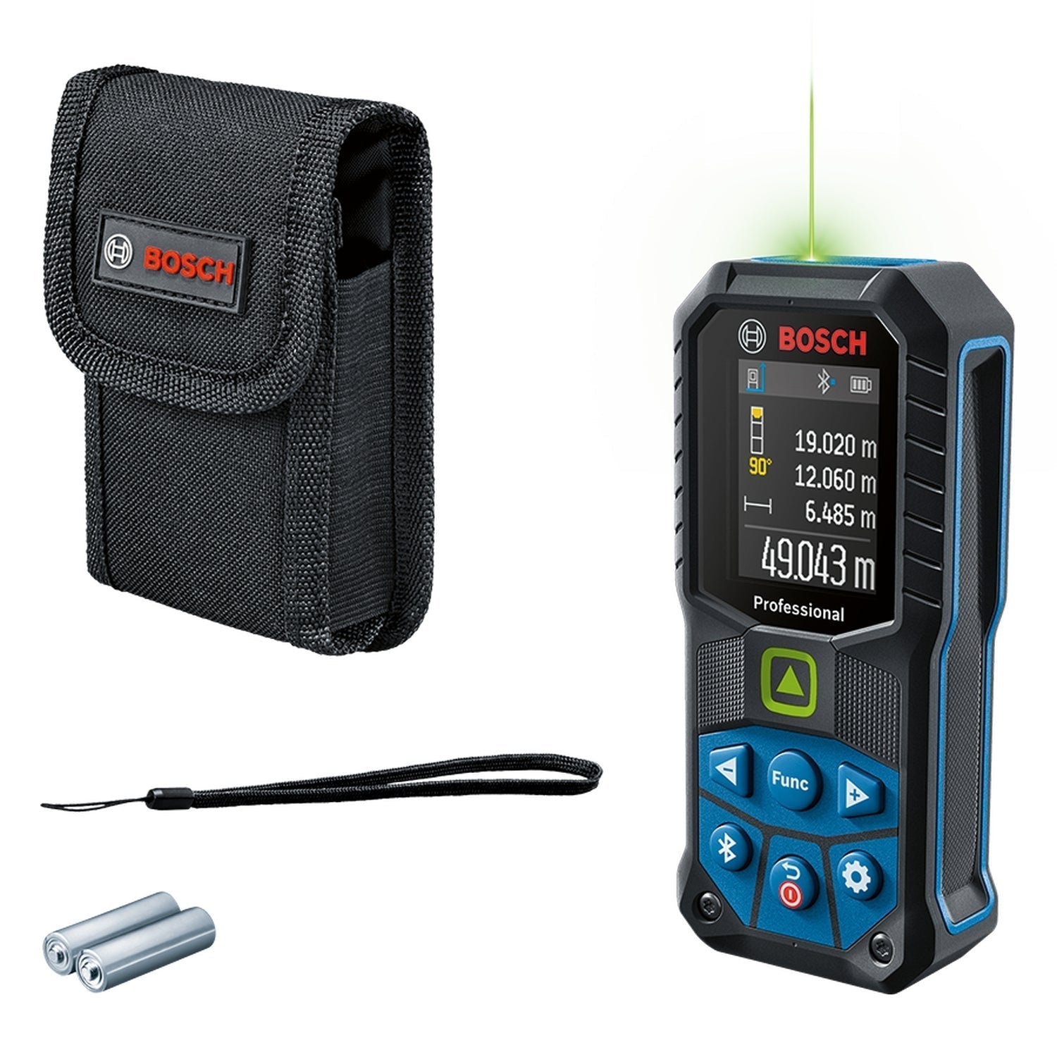 Bosch Professional GLM 50-27 CG Laserafstandsmeter 50m Groen - 0601072U00 afbeelding 1