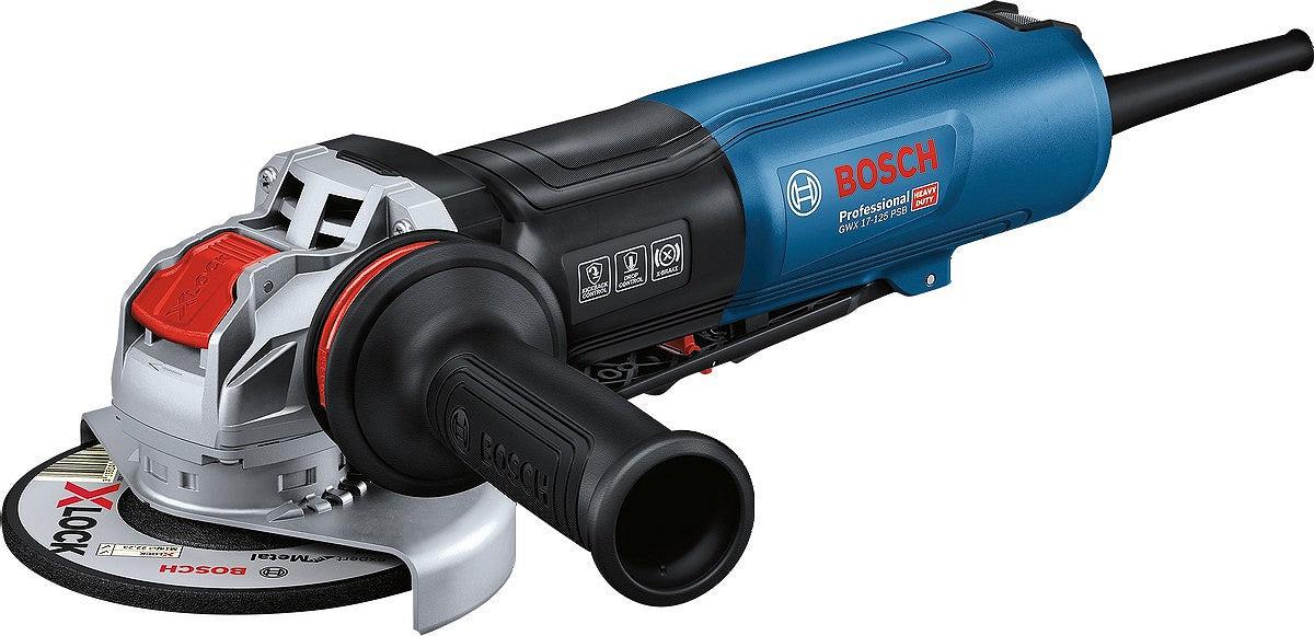 Bosch Professional GWX 17-125 PSB Haakse Slijper 125mm X-LOCK 1700W - 06017D3700 afbeelding