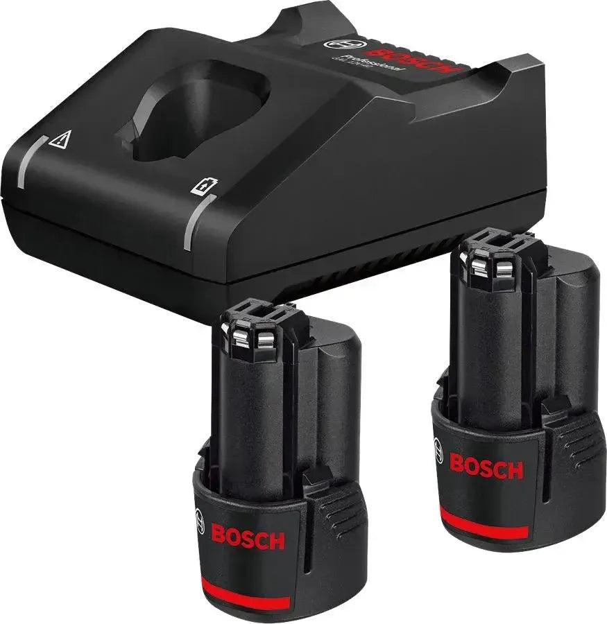 Bosch Professional Starterset 2x GBA 12V Accu 3.0Ah + Snellader GAL 12V-40 - 1600A019RD afbeelding 1