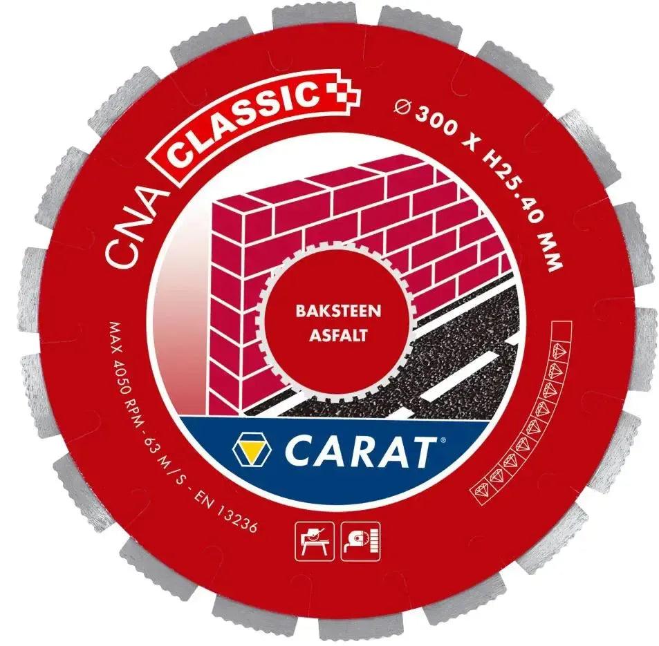 Carat CNA CLASSIC Diamantzaag baksteen/asfalt 370x30mm - CNAC370500 afbeelding 1
