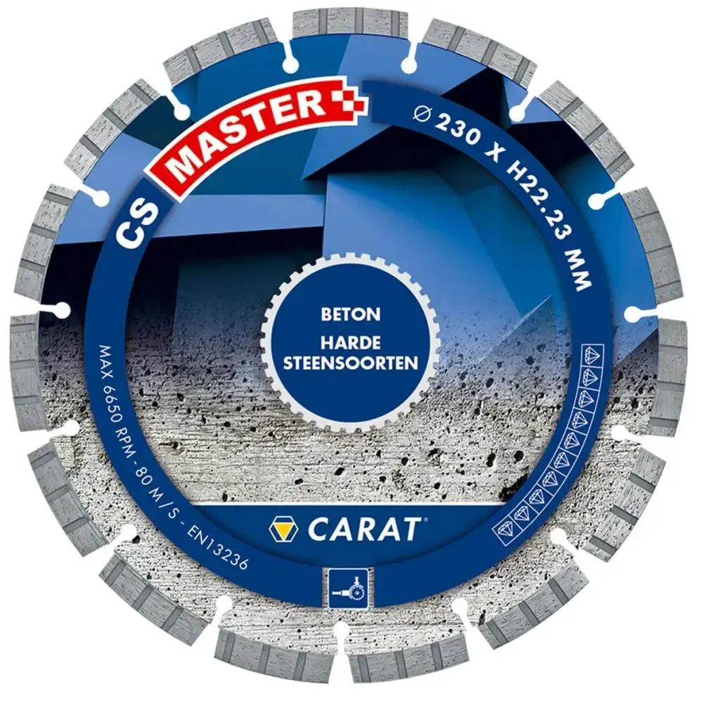 Carat CS MASTER Diamantschijf beton/hard steen 125x22,23mm - CSM1253000 afbeelding 1