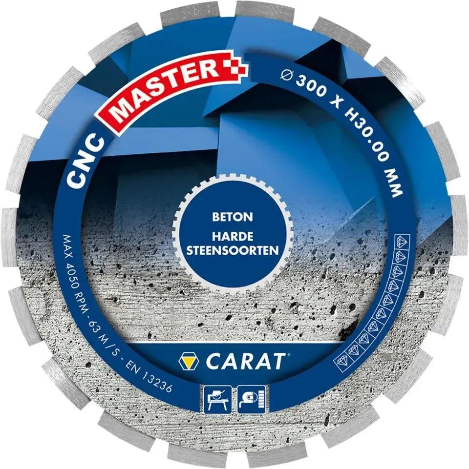 Carat CNC MASTER Diamantzaag beton/hard steen 300x25,4mm - CNCM300400 afbeelding 1