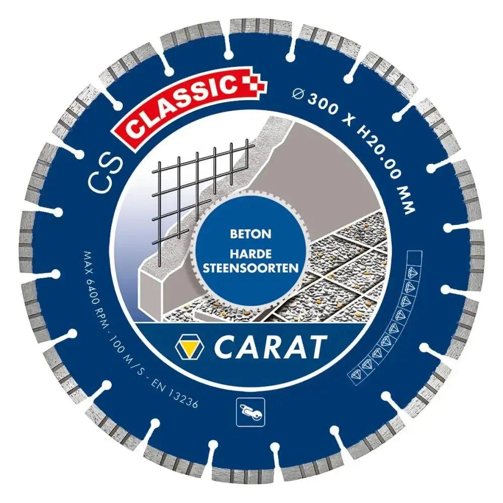 Carat CS CLASSIC Diamantzaag beton/hard steen 350x20mm - CSC3502000 afbeelding 1